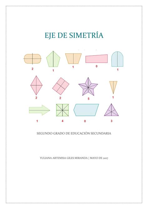 Eje de simetría by Yuliana Giles - Issuu