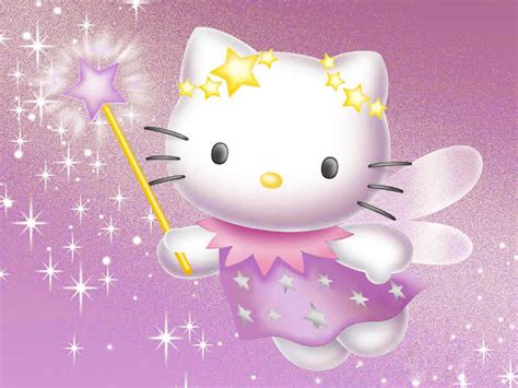 Purple Hello Kitty Wallpaper - WallpaperSafari