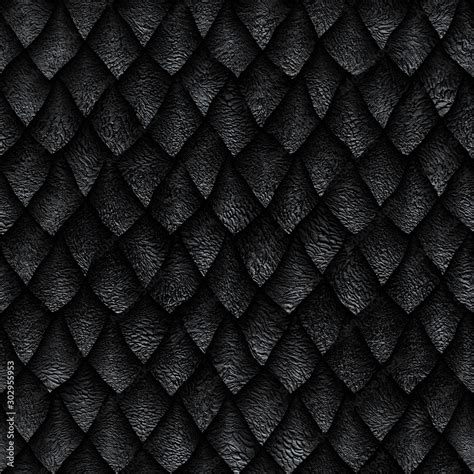 Seamless texture of dragon scales, reptile skin, 3d illustration Stock ...