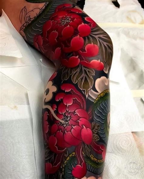 Pin by Yên Thành Artists Hiếu on hoa | Sleeve tattoos, Japanese tattoo ...