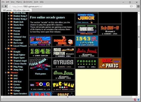 Tons of Classic Arcade Games - gHacks Tech News