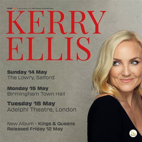 Kerry Ellis "Kings & Queens" ft Brian May/Newton Faulkner + Dates ...