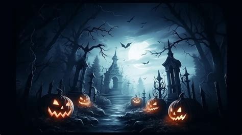 Premium AI Image | Eerie Halloween Illustration