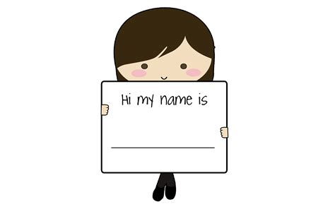 Name clipart name tag, Name name tag Transparent FREE for download on ...