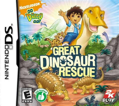 Go, Diego, Go! Great Dinosaur Rescue DS Game