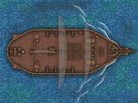 Kraken Lair Battle Map Print Fantasy Map Sea Map Fant - vrogue.co