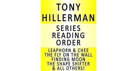 Tony Hillerman Series Reading Order by NOT A BOOK