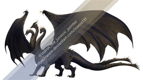 Titanus Keizer Ghidorah by Inaros131 on DeviantArt in 2021 | Fantasy creatures art, Kaiju ...