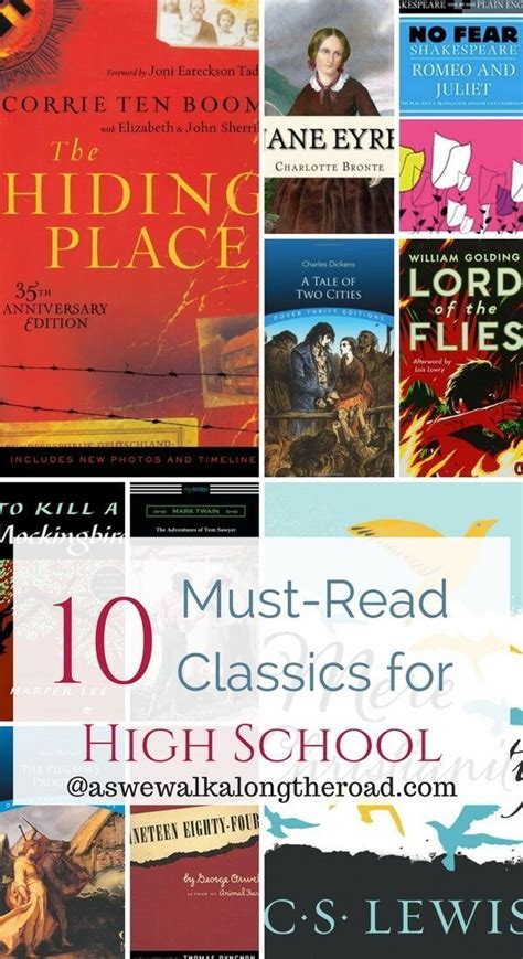 10 Must Read Classics for High School | High school reading list, High ...