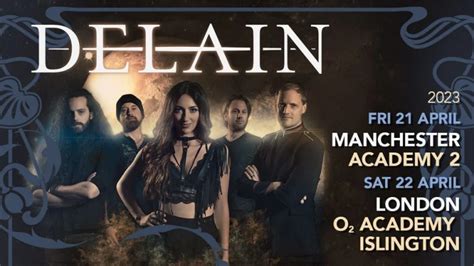 DELAIN ANNOUNCE LATEST STUDIO ALBUM 'DARK WATERS' - All About The Rock