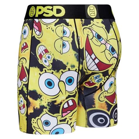 PSD UNDERWEAR Spongebob Faces 123180010 - Karmaloop