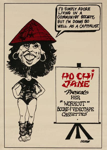 Ho Chi Jane Original Vietnam War anti- Jane Fonda Protest Poster ...