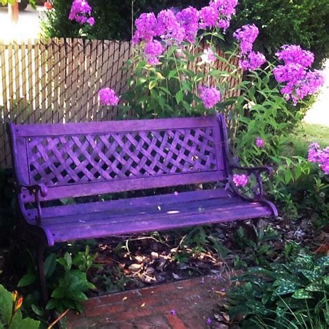 My latest garden project! | Purple garden, Diy garden decor, Purple home