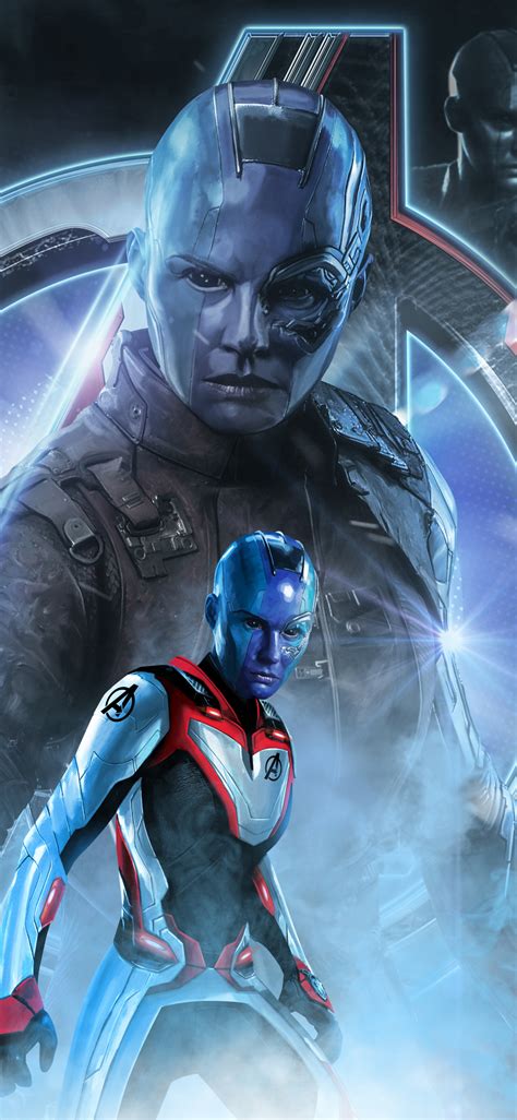 1125x2436 Resolution Avengers Endgame Nebula Poster Art Iphone XS ...