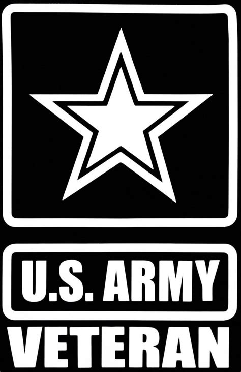 Army Veteran Decal - Army Military