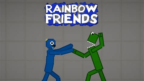 Rainbow friends mod | melon playground - YouTube