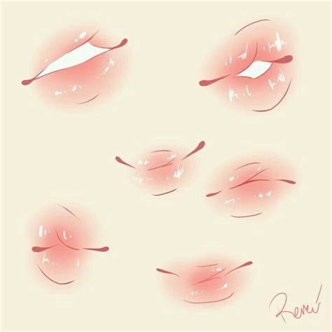 Pin by Andremoreno Moreno on bases | Lips drawing, Digital art tutorial, Drawing expressions