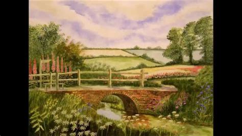 English Countryside Painting at PaintingValley.com | Explore collection of English Countryside ...