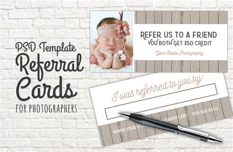 Referral Cards Templates