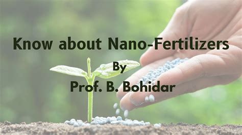 What are Nano-Fertilizers ? || Nanotechnology || Training Program - YouTube