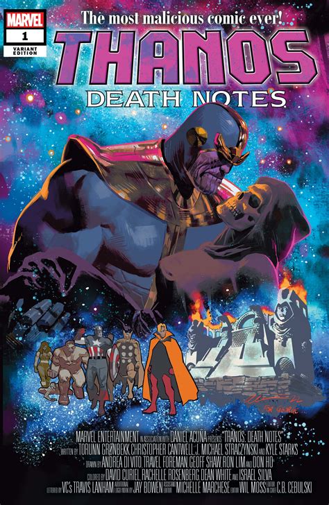 Thanos: Death Notes (2022) #1 (Variant) | Comic Issues | Marvel