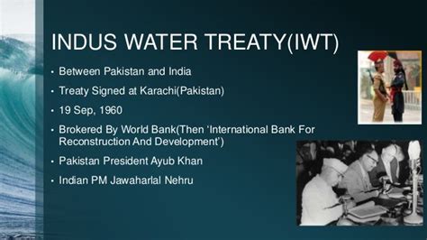 indus water treaty