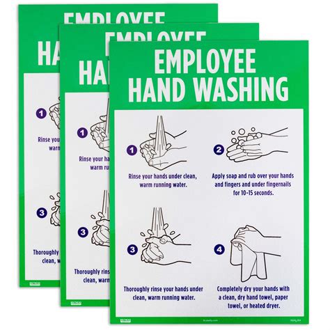 Employee Wash Your Hands Poster
