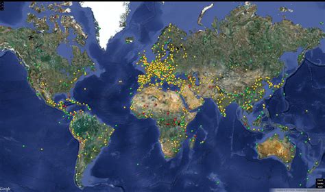 Map of all UNESCO world heritage sites. Link to interactive map in comments. (crosspost /mapporn ...