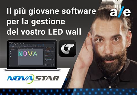 Il più giovane software per la gestione del vostro LED wall