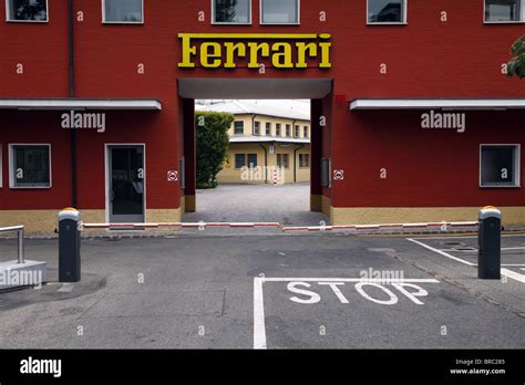 FERRARI FACTORY ENTRANCE MARANELLO ITALY MARANELLO ITALY MARANELLO ...