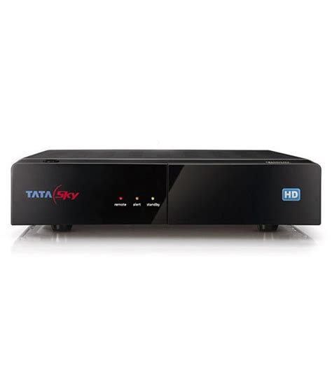 Buy Tata Sky HD Set Top Box + 1 Month DHAMAAL MIX HD PACK Online at ...