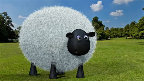 ArtStation - Shirley from Shaun the Sheep