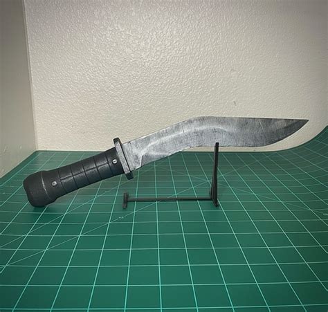 3D Printed Halo Reach Emile's Knife by Grizzly3DMaker | Pinshape