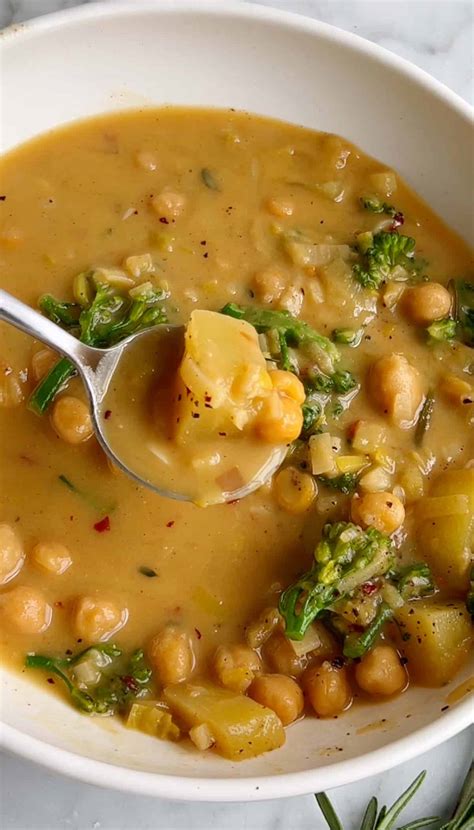 Chickpea Soup - Cooking For Peanuts