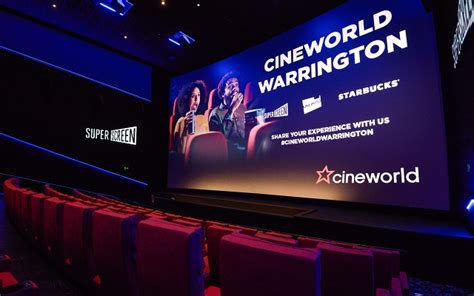 Take a virtual tour of Cineworld Warrington