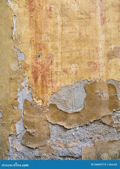 Peeling paint on a wall stock image. Image of broken - 26843773