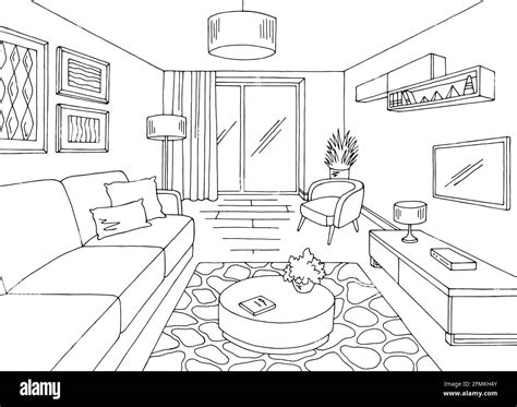 Top more than 86 living room interior sketch - in.starkid.edu.vn