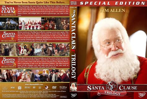 The Santa Clause Trilogy - Movie DVD Custom Covers - The Santa Clause ...