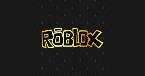 logo roblox game gold transparant - Roblox - T-Shirt | TeePublic