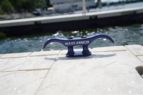 10" Signature Wave Dock Cleats - Wave Armor - Floating Docks