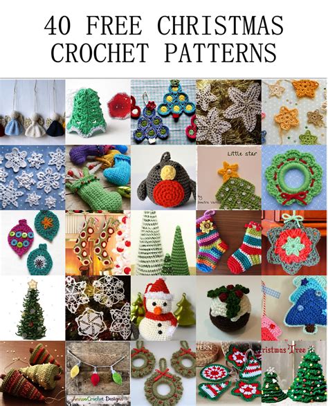 40 Free Christmas Crochet Patterns | Crochet Arcade