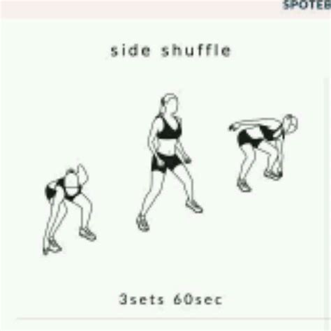 Side Shuffle - Exercise How-to - Workout Trainer by Skimble