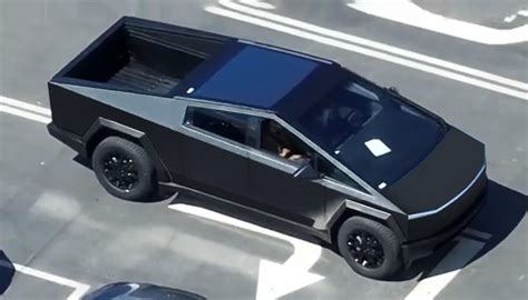 Matte Black Cybertruck Spotted! | Tesla Cybertruck Forum - Price, Specs, Release Date...