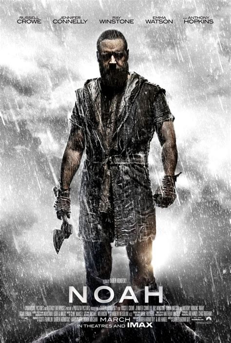 Russell Crowe Gets Soaked in 'Noah' Poster - Reel Life With Jane