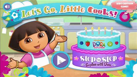 Dora The Explorer - Dora Cooking Game - YouTube