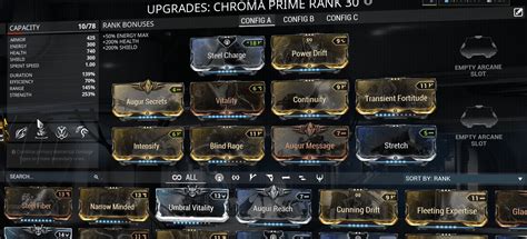 [Theorycrafting] Chroma Prime Support/Rounded Build : Warframe