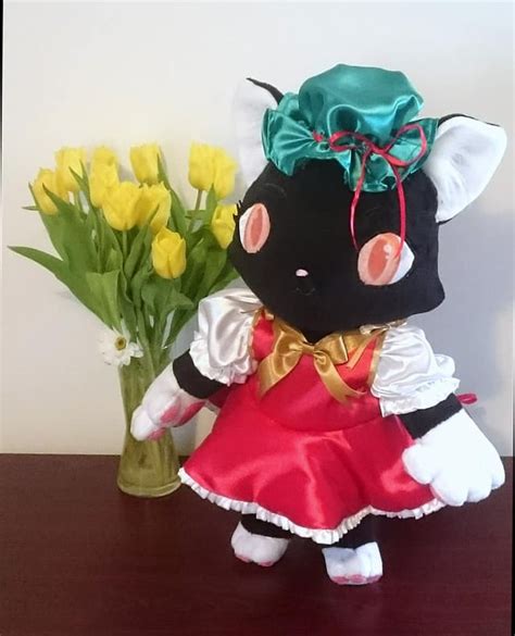 Handmade Kemono Chen plush! What do you think? : r/touhou