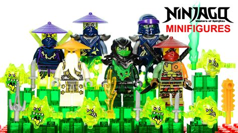 Ninjago Ghosts Warriors w/ Ronin & Sensei Wu LEGO KnockOff Minifigures Set 27 Review (DeCool ...