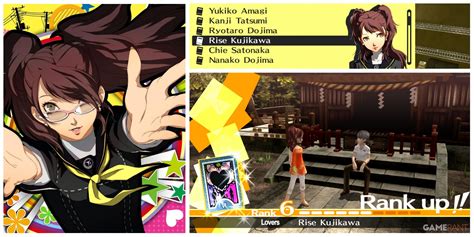 Persona 4 Golden: Rise Kujikawa Social Link