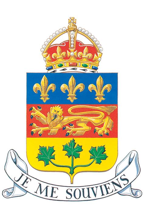 Quebec (province) - Coat of arms (crest) of Quebec (province)